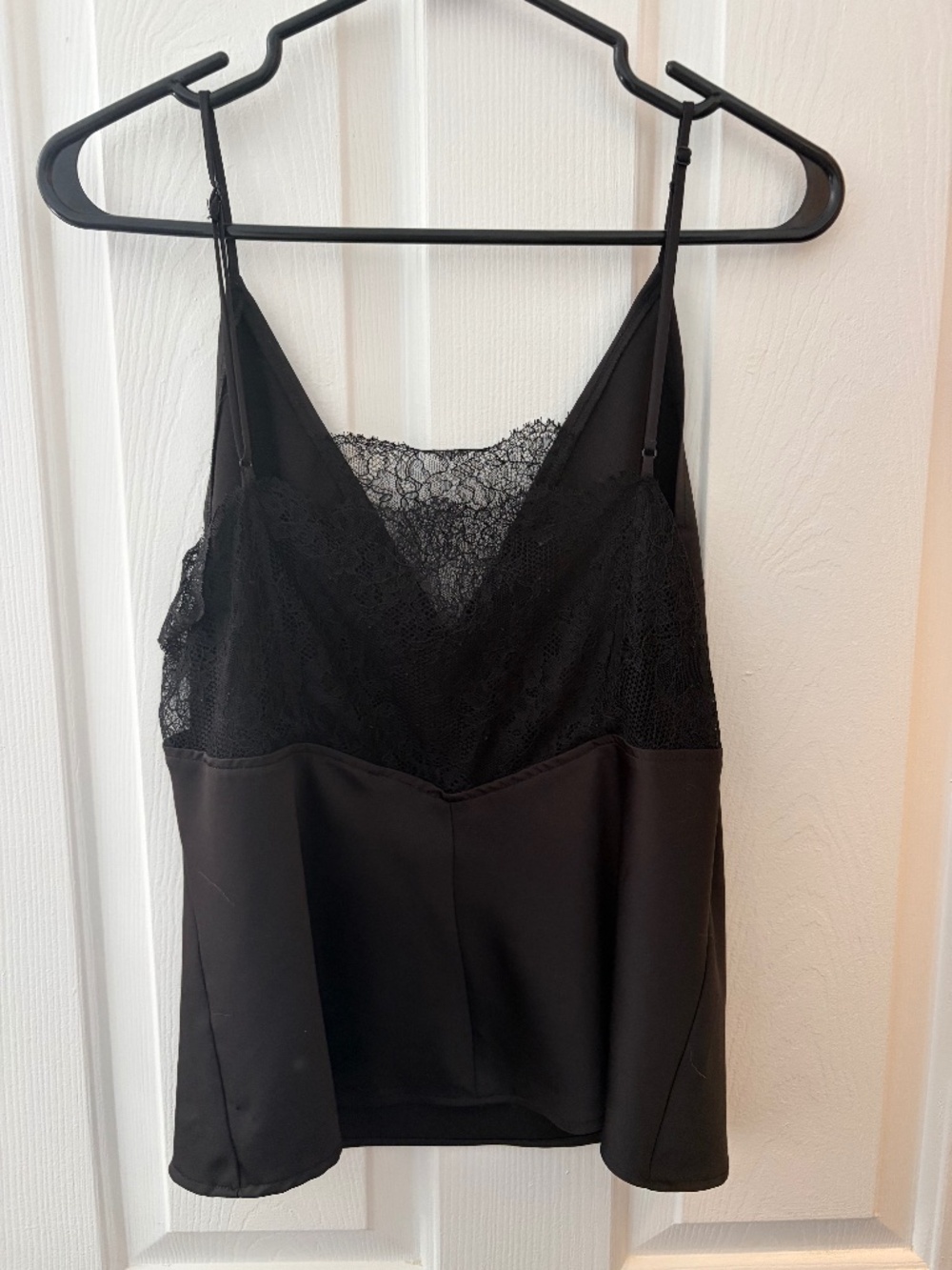 Dynamite Black Lace Trim Camisole